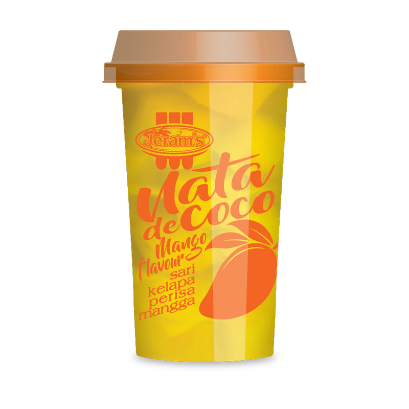 Jeram's Nata De Coco (Cup) - Mango
