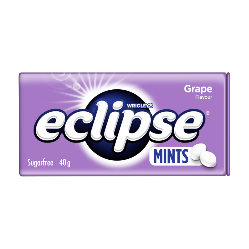 Wrigley's Eclipse Mints (Tin) - Berry Mints 50's