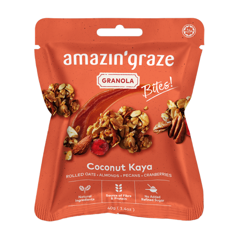 Amazin' Graze Granola Bites - Coconut Kaya