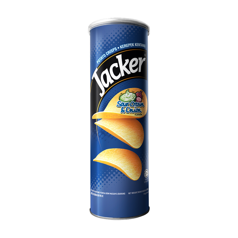 Jacker Potato Chips Sour Cream & Onion