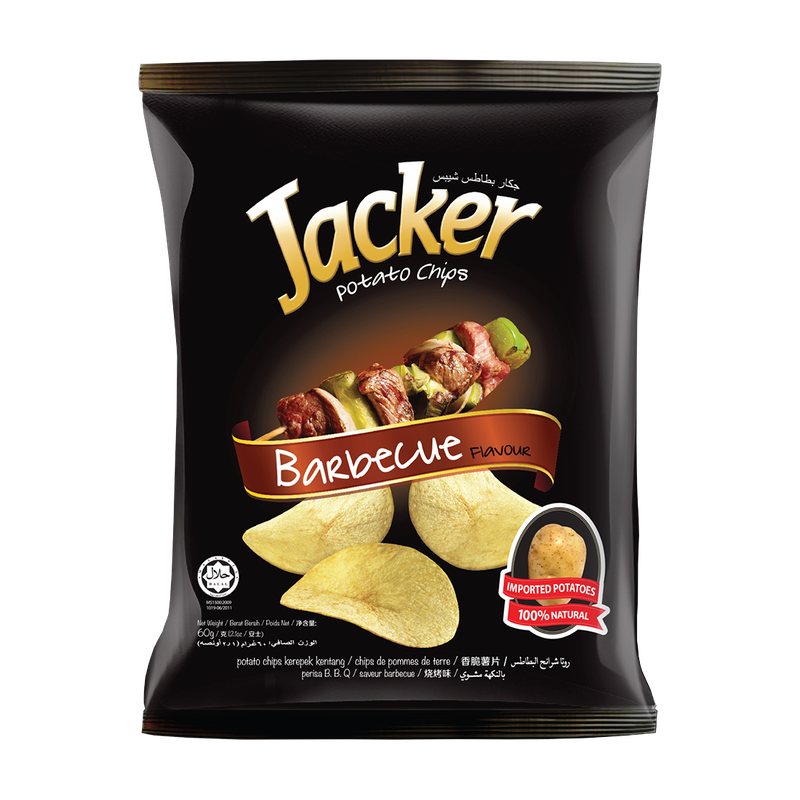 Jacker Potato Chips - Bbq