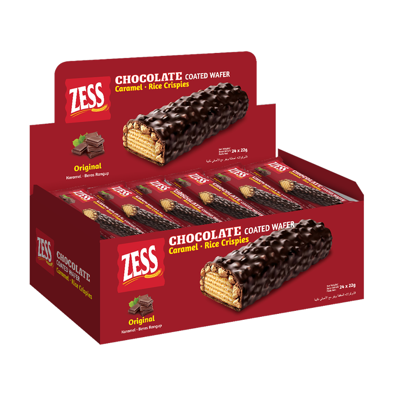 Zess Chocolate Coated Wafer Original Flavour Single