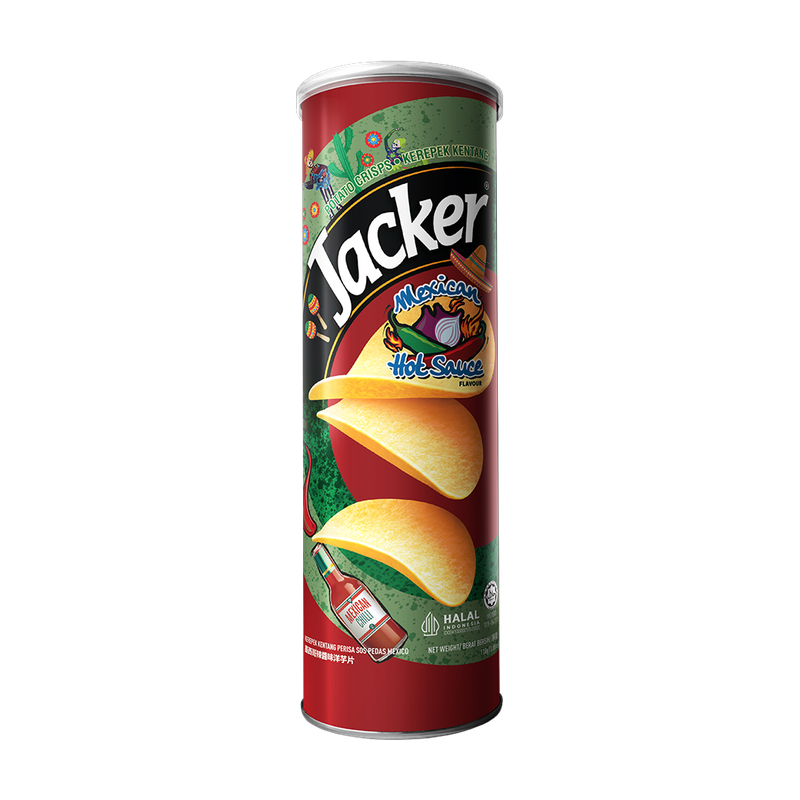 Jacker Potato Crisps - Mexican Hot Sauce