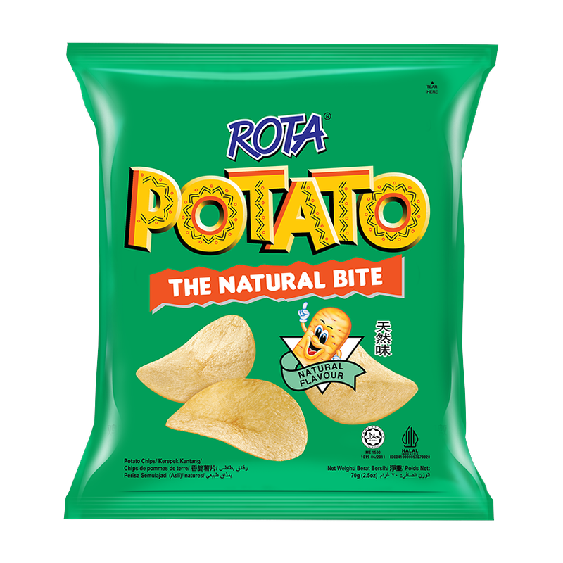 Rota The Natural Bite Potato Natural Flavour