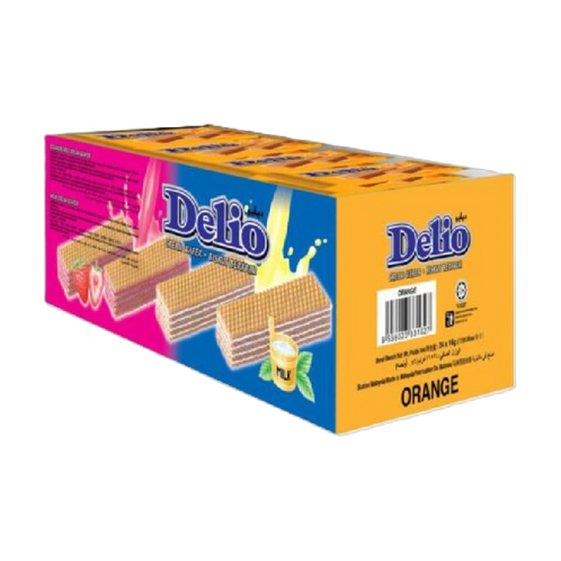 Delio Cream Wafer - Orange