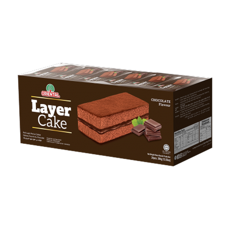 Oriental Layer Cake 8S - Chocolate