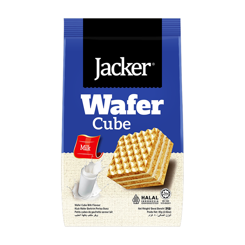 Jacker Wafer Cube - Milk