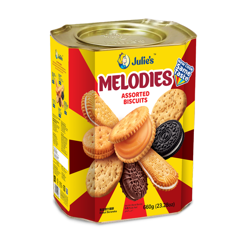 Cookies - Julies Melodies Assorted 660gm