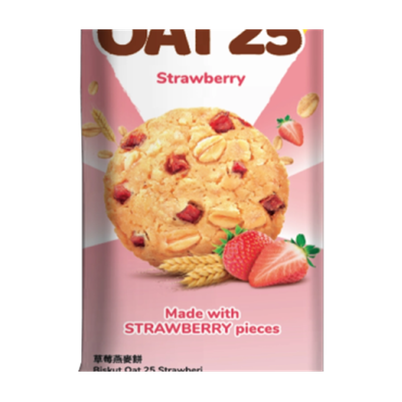Cookies - Julies OAT 25 Strawberry 50gm