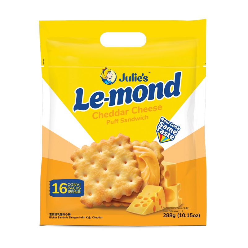 Julie's Le Mond - Cheddar Cheese Puff Sandwich (16 Convi)