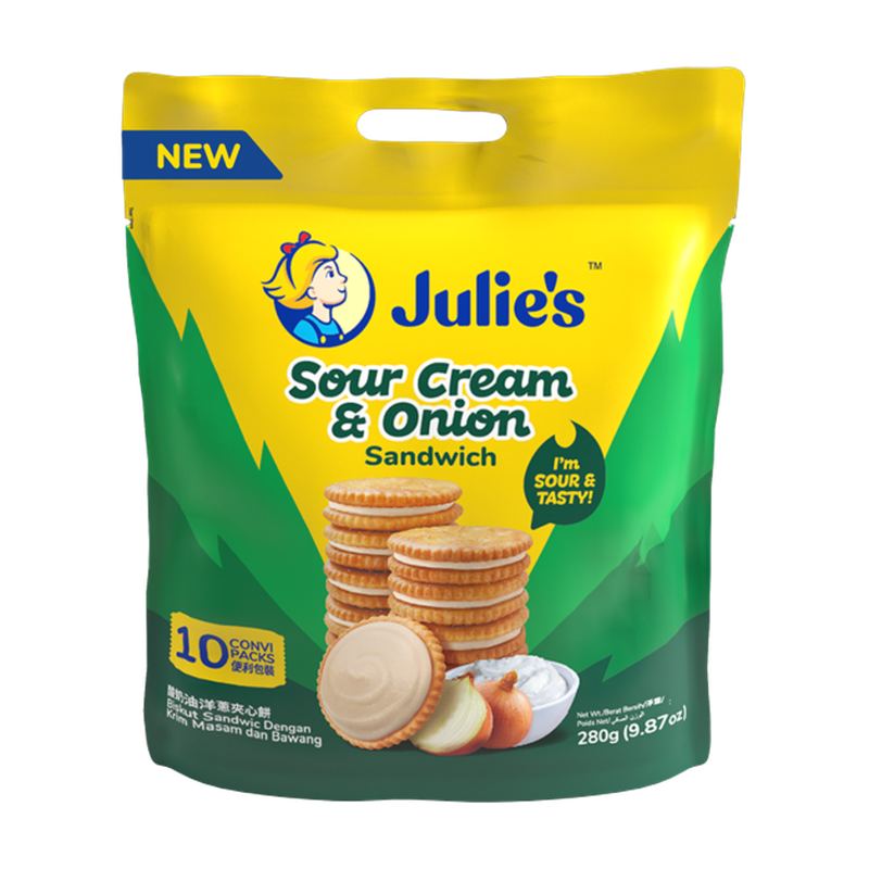 Julie's Sour Cream & Onion Sandwich (10 Convi)