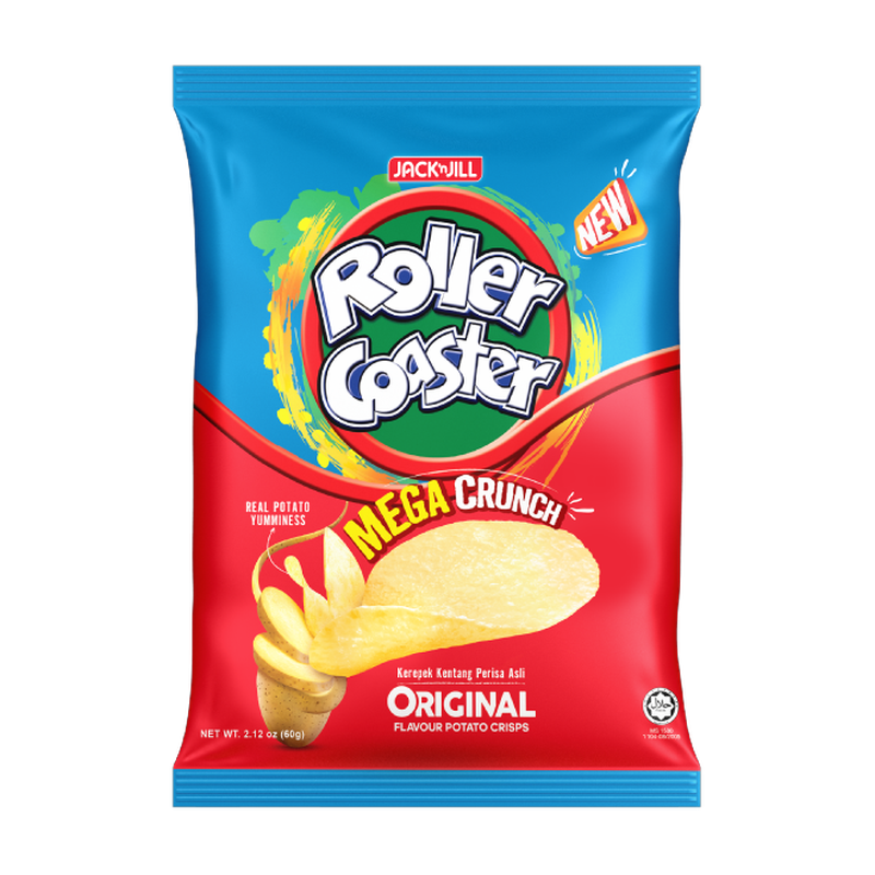 Jack n Jill Roller Coaster Crisp 60G - Hot & Spicy