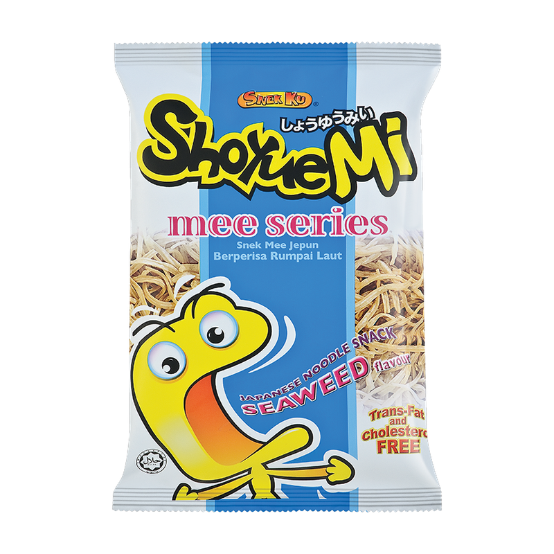 Snek Ku Shoyue Mi Japanese Noodle Snack Seaweed Flavour