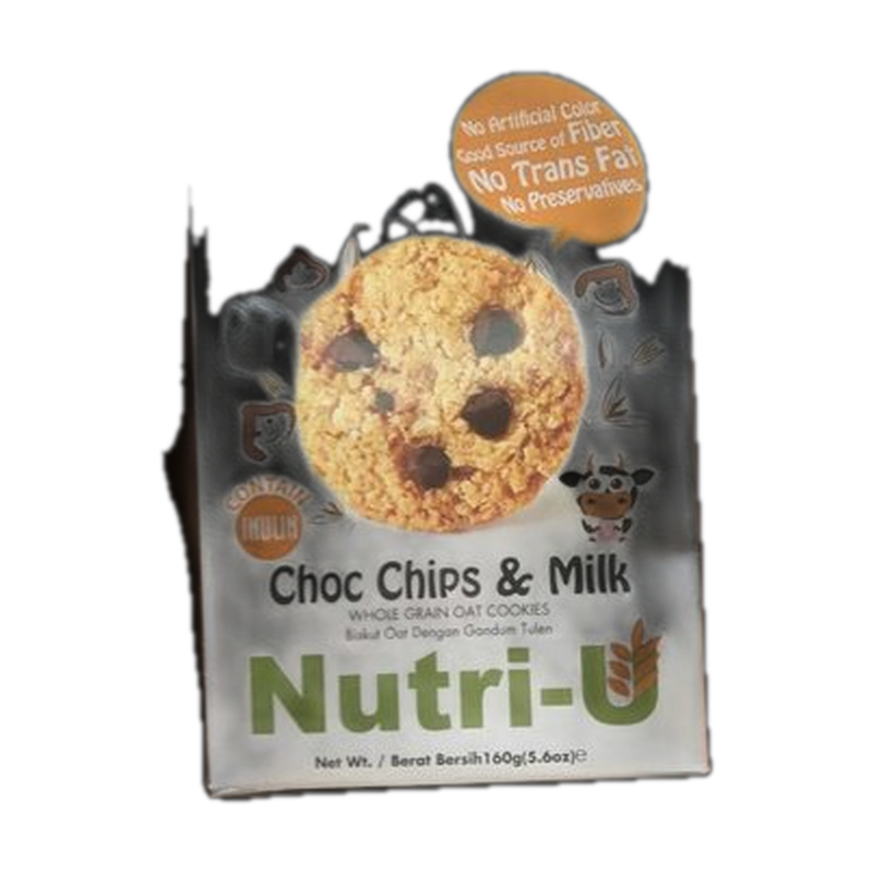 Tatawa Nutri-U Cookies Choe Chips & Milk