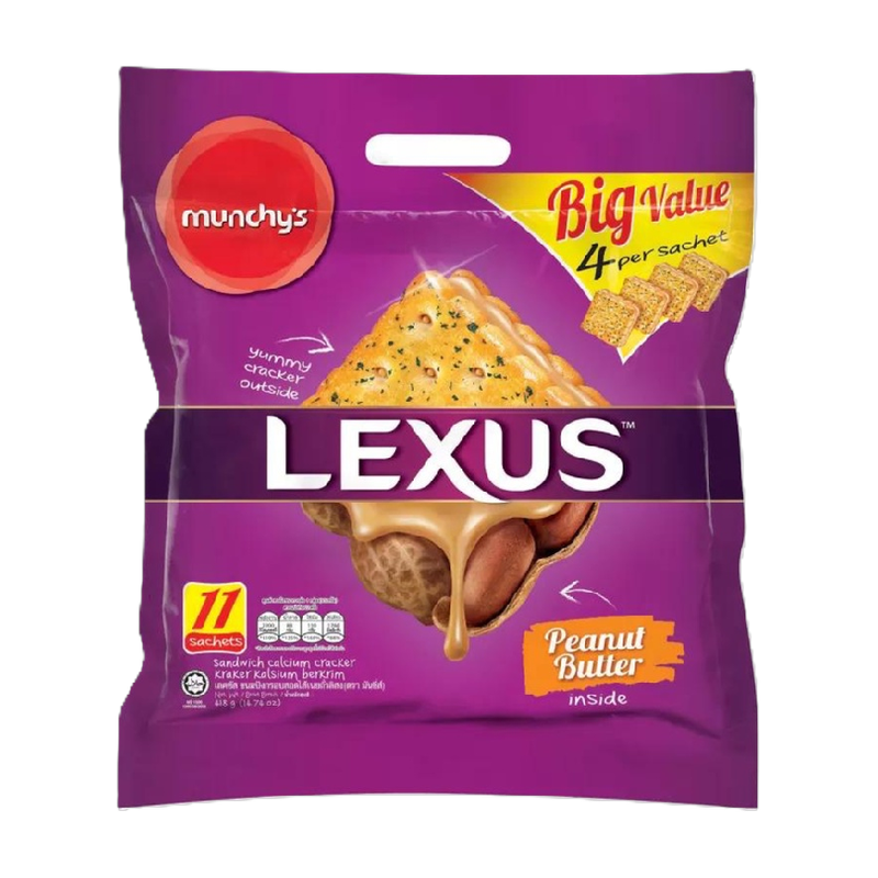 Munchy's Lexus Peanut Butter Sandwich