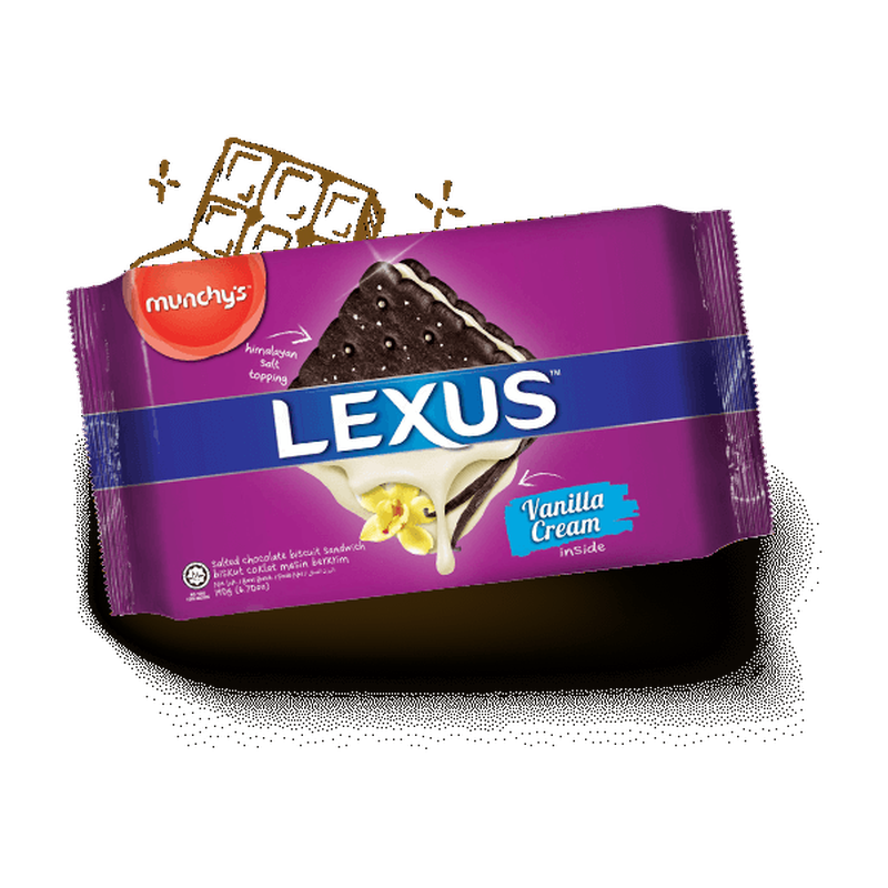 Munchy's Lexus Salted Vanilla Sandwich