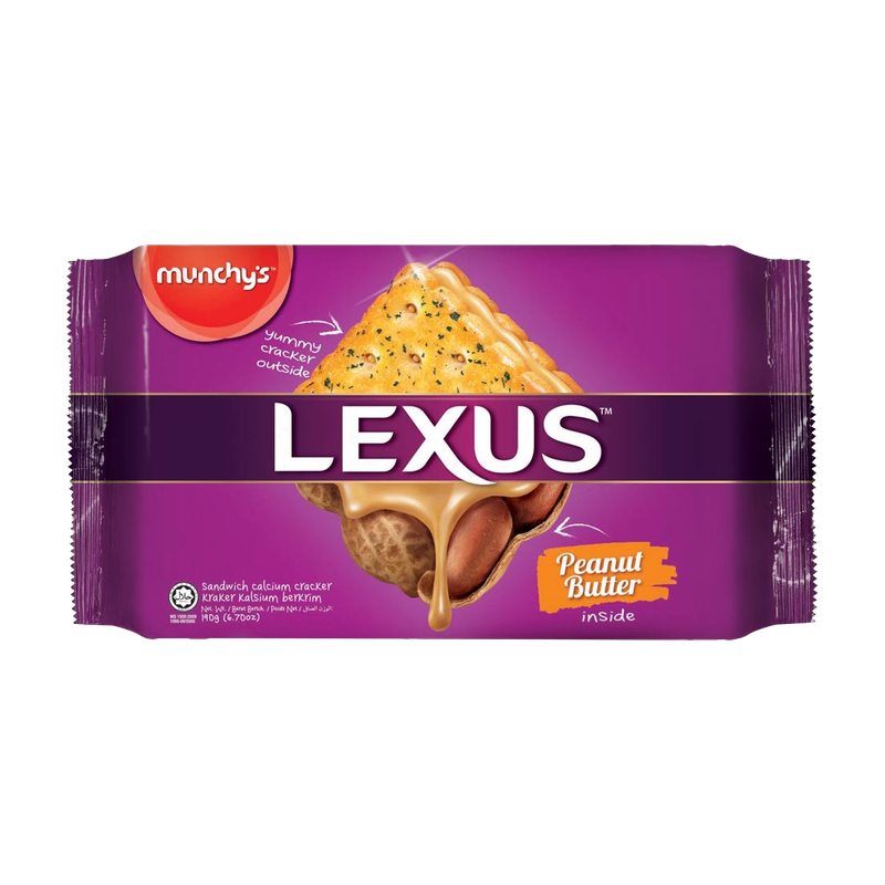 Lexus Peanut Butter sandwich crackers