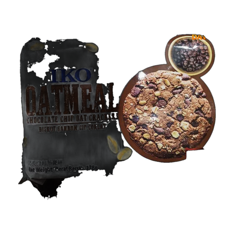 Iko Oatmeal Chocolate Chip Oat Crackers