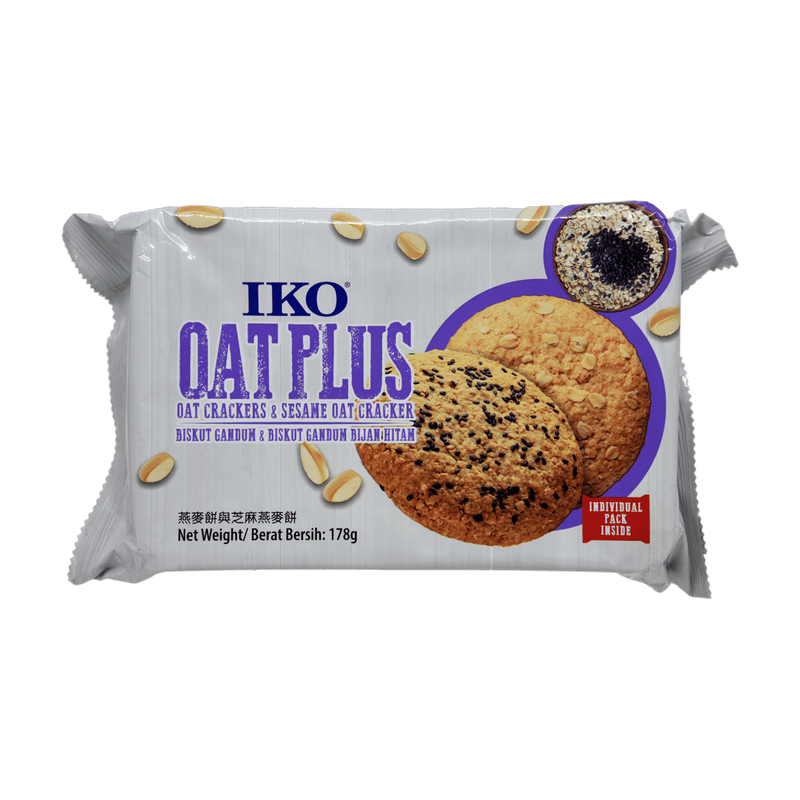 Oat Crackers & Sesame Oat Crackers