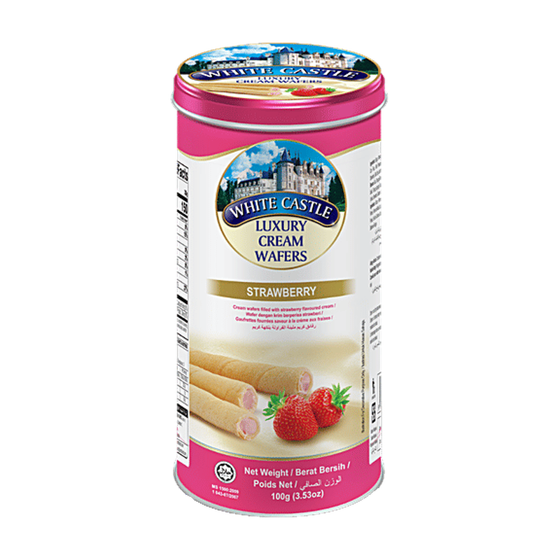White Castle Cookies & Strawberry Flavoured
