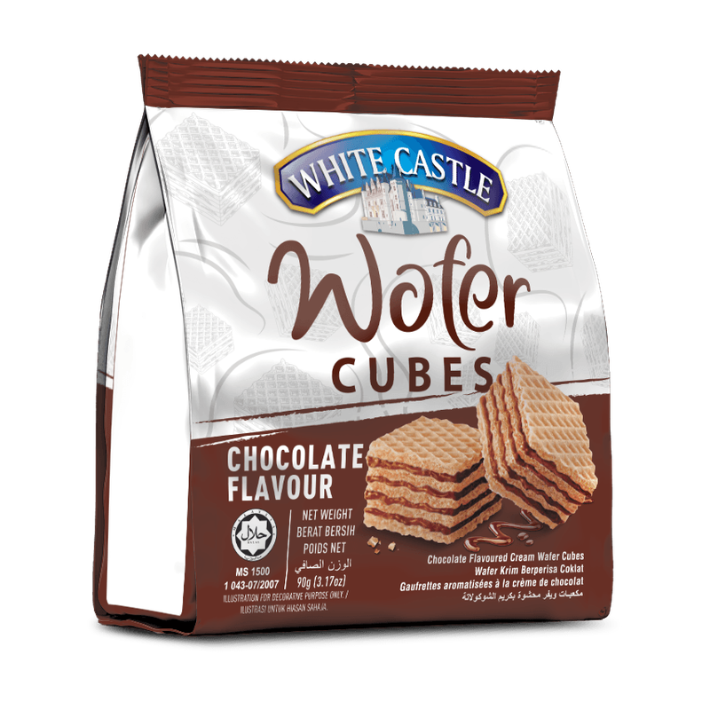 White Castle Luxury Cube Chocolated Flavored