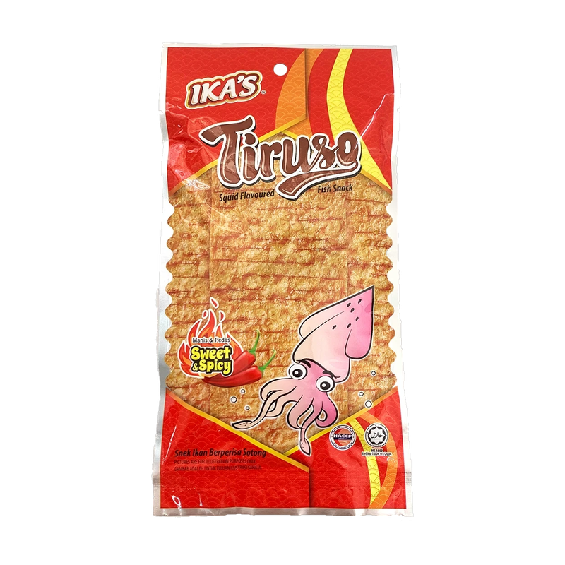Tiruso Snek lkan Berperisa Sotong