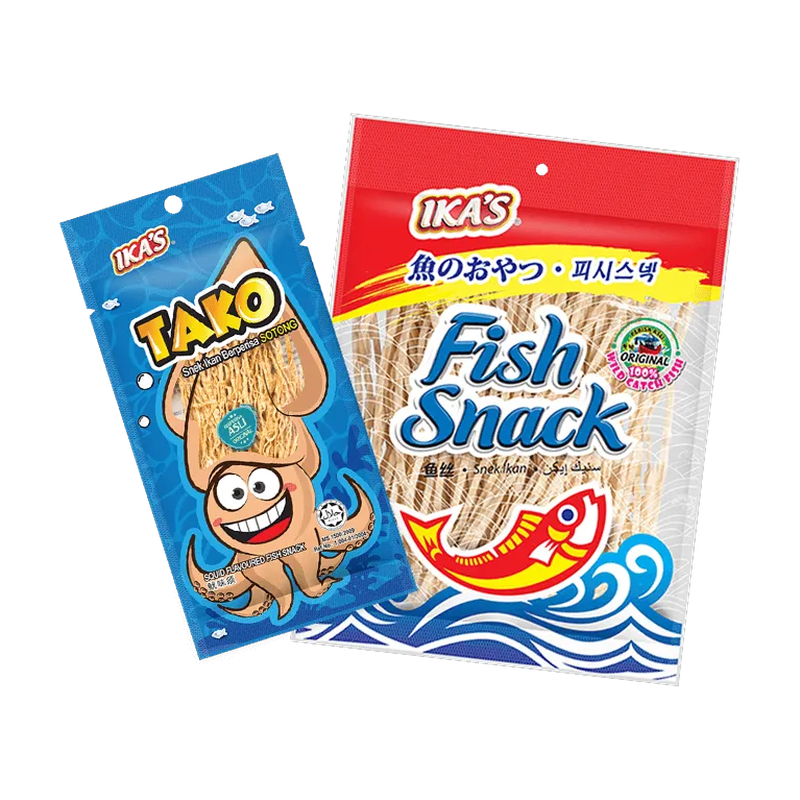 Tiruso Spicy Garlic Squid Flavoured Fish Snack