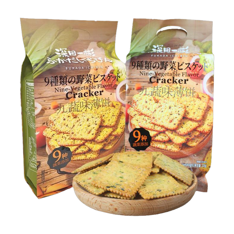 Fukada Ichibin Nine-Vegetable Flavor Cracker