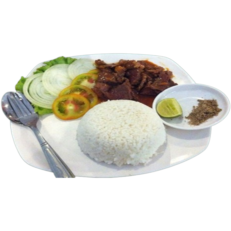 Loklak Beef Rice