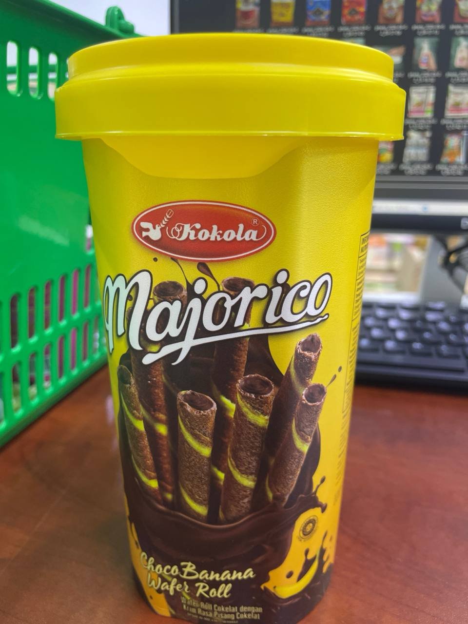 Kokola Banana Wafer Roll