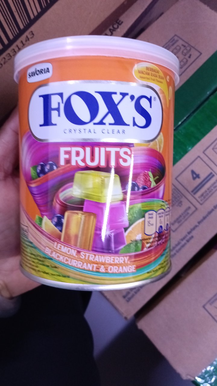 Fox's Crystal Clear Fruits