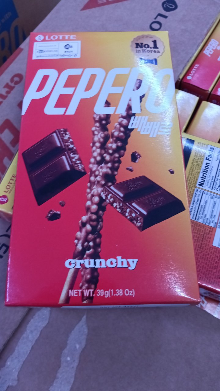 Lotte Pepero Snowy Almond