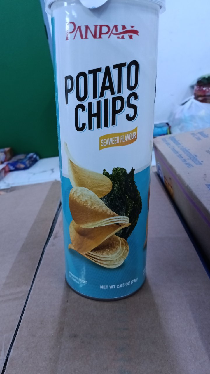 Pan Pan Potato Chips Seaweed Flavor