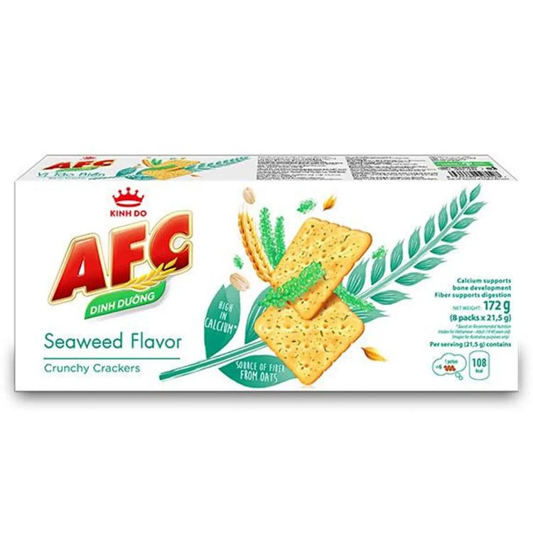 Afc Seaweed Flavor Crunchy Crackers