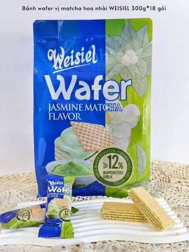 Weisiel Wafer Jasmine Matcha Flavor