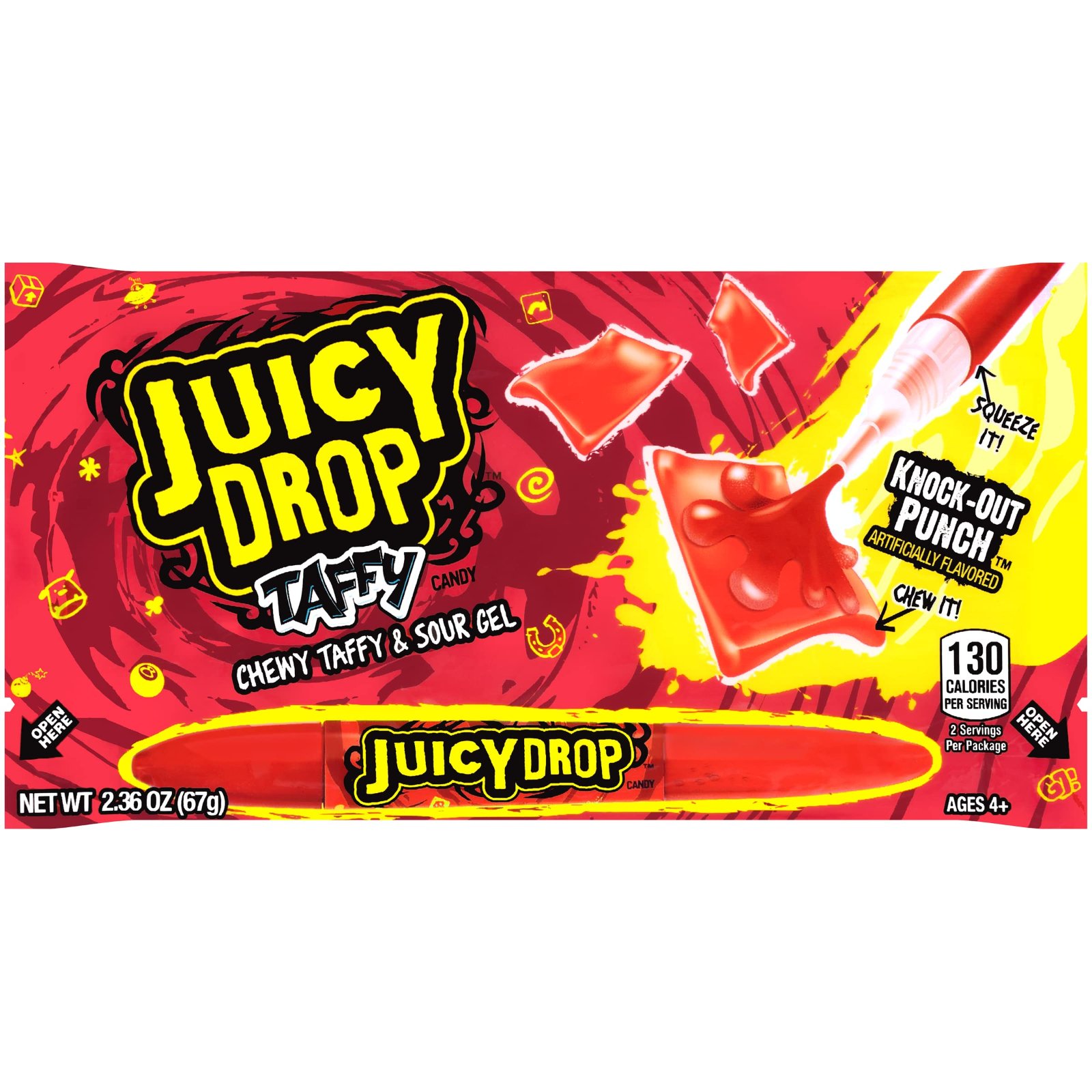 Bazooka Juicy Drop Taffy