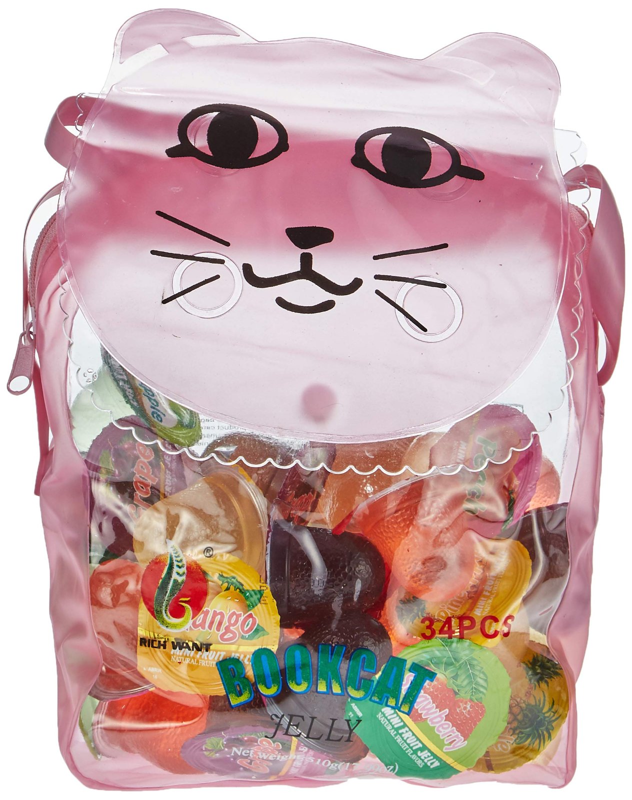 Larbee Book Cat Mini Fruit Jelly