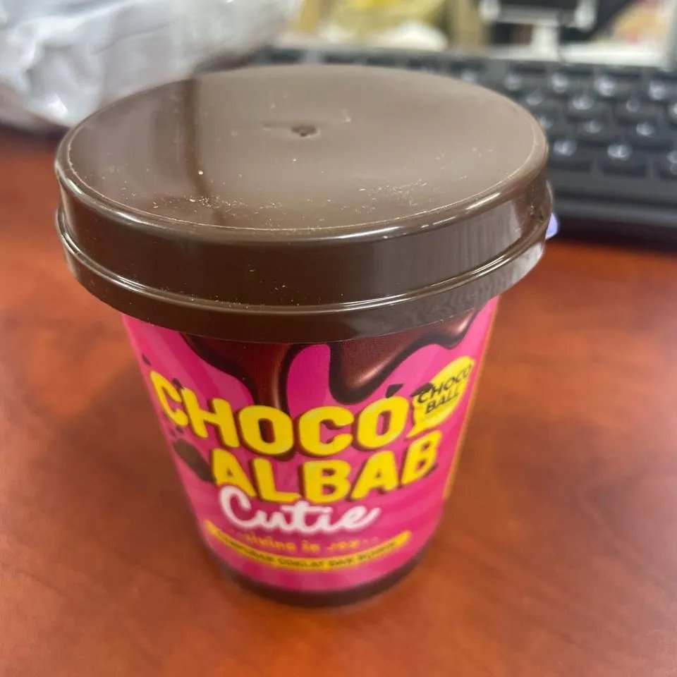 Choco Albab Cutie snack tub