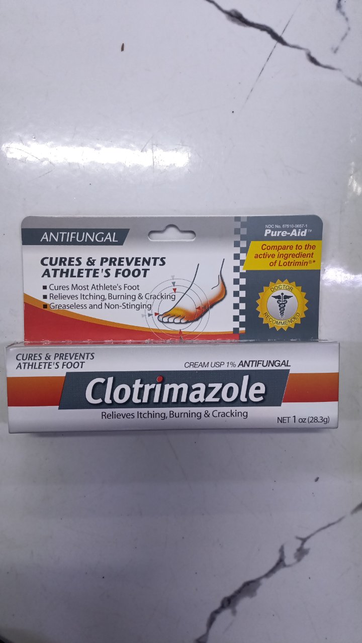 Pure-Aid Clotrimazole Athlete's