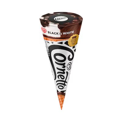 Wall Cornetto Black&white